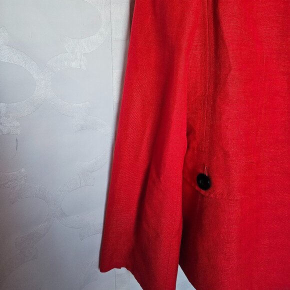 ***Evan-Picone Vibrant Red Blazer*** Timeless Design - Picture 8 of 11